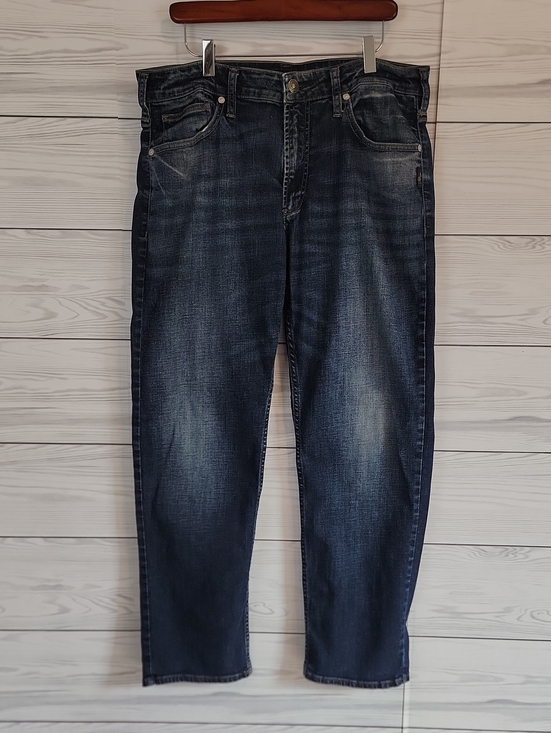 Silver Jeans Other - Silver Eddie Dark Indigo Denim Men’s Jean Size 33" X 30"